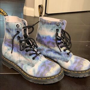 Dr. Martens Tie-Dye Boots